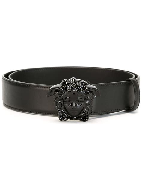 versace collection belt size chart|versace medusa belt all black.